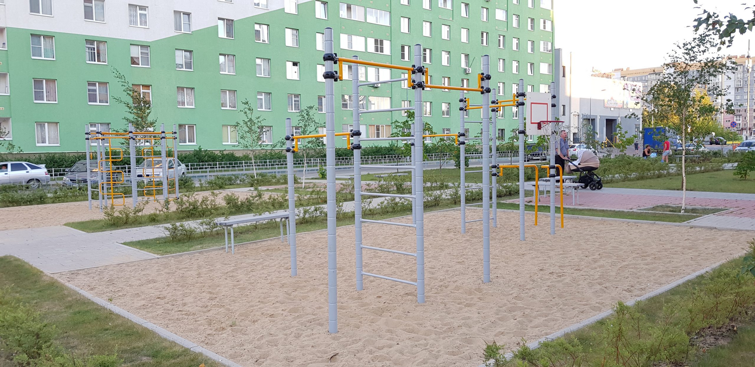 foto zestaw sprawnościowy z drążkami foto zestaw sprawnościowy z drążkami