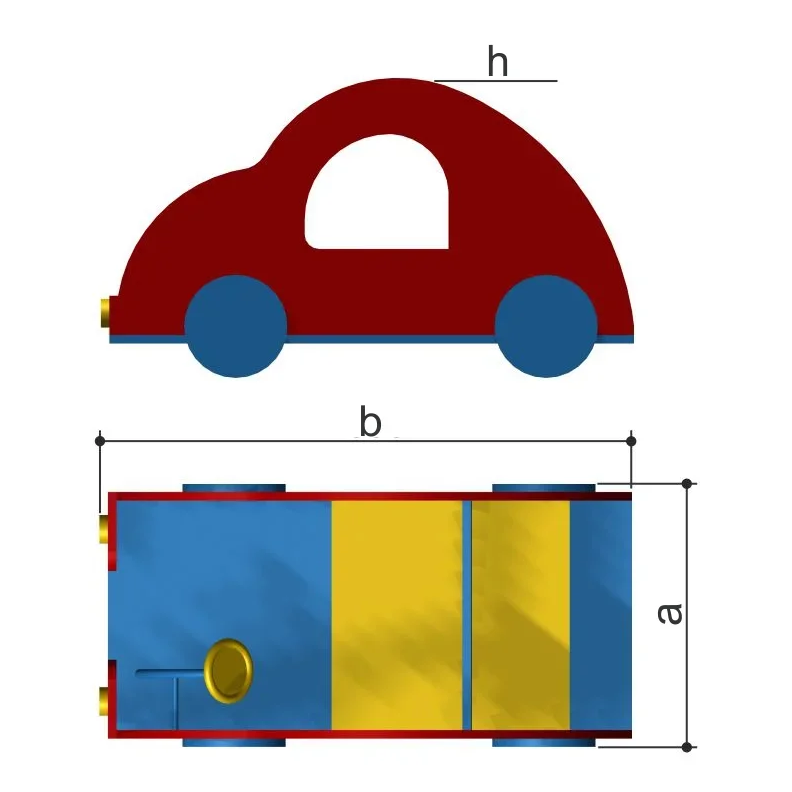 tematyczny plac zabaw mini auto wymiary tematyczny plac zabaw mini auto wymiary