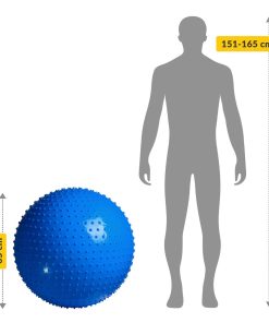 Pilka rehabilitacyjna z wypustkami 65 cm 13
