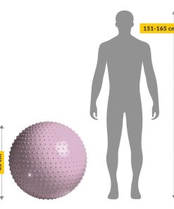 Pilka rehabilitacyjna z wypustkami 65 cm 7