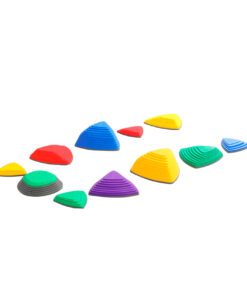 ścieżka sensoryczna kamienie rzeczne Triangle