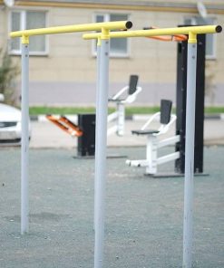 porecze ogrodowe workout dla dzieci szare foto